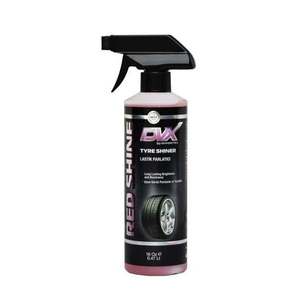 DIVORTEX Lastik Parlatıcı ve Siyahlatıcı 16 Oz 473 ml.