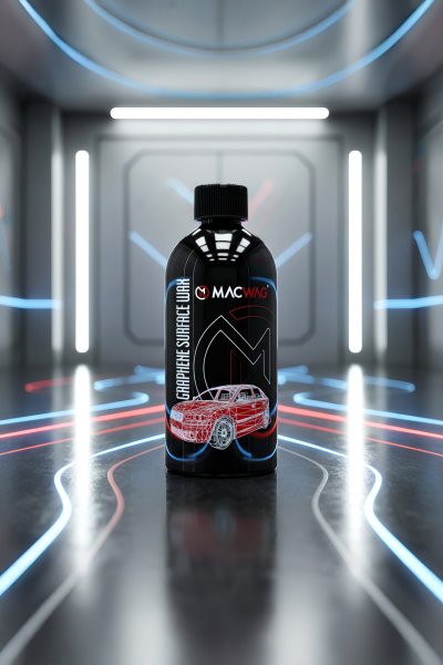 Macwag Graphene Surface Wax 500ml – Graphene Teknolojili Sprey Boya Koruyucu Wax (Yüksek Su İticilik,Parlaklık)