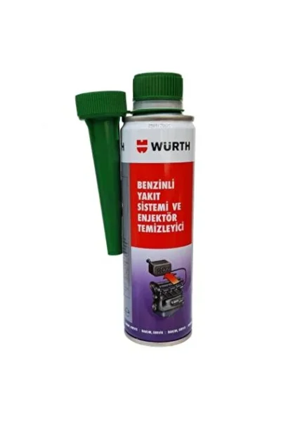 Würth Benzinli Yakıt Sistemi Ve Enjektör Temizleyici 300ml