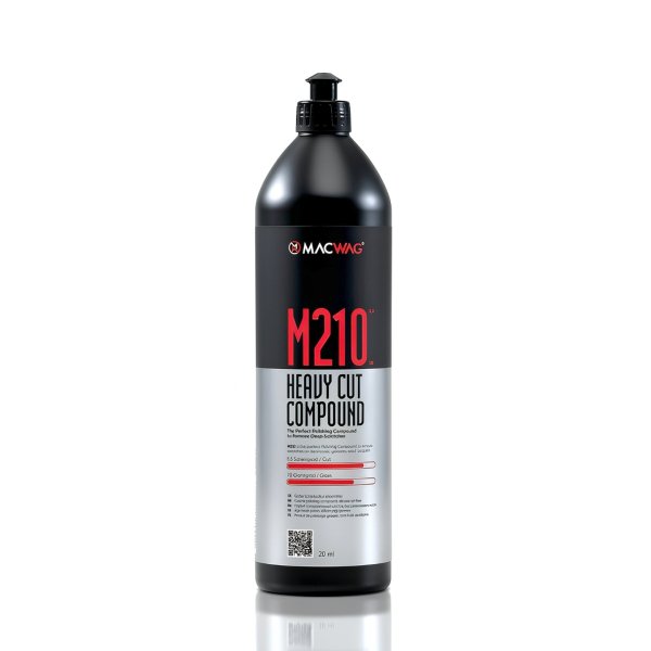 MACWAG M.210 HEAVY CUT COMPOUND AĞIR ÇİZİK GİDERİCİ PASTA 250ML