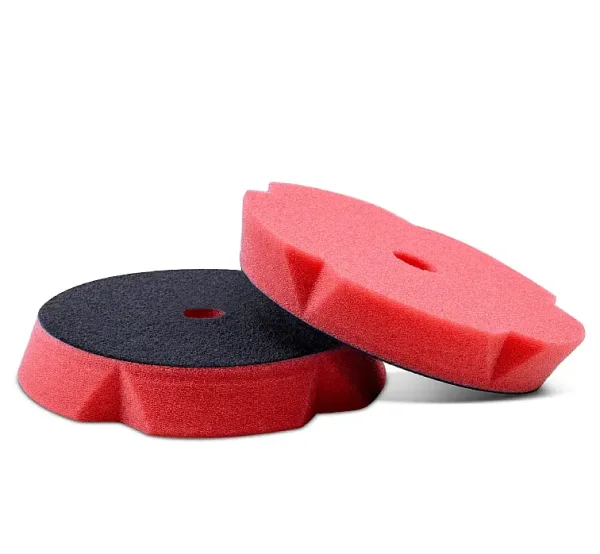 Scholl Concepts Ninja Cutting Pad Red 140/25 mm Yüksek Kesim Güçlü Polisaj Pedi