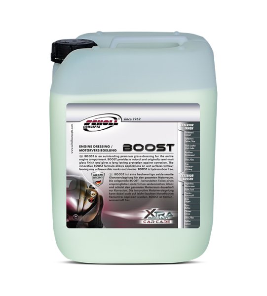 Scholl Concepts Boost Engine Dressing 10 lt Profesyonel Motor Koruyucu ve Parlatıcı Bakım Solüsyonu