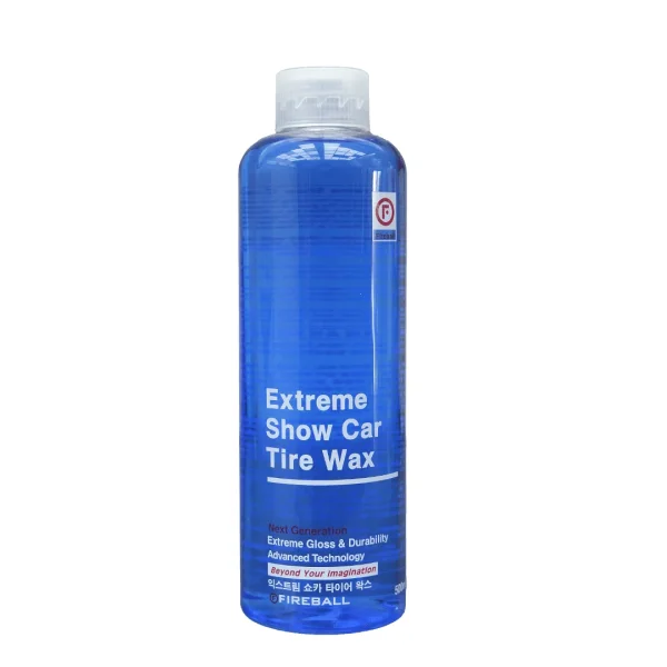 FIREBALL EXTREME SHOW CAR TIRE WAX 500 MLSiO2 Bazlı Islak Görünüm Veren Lastik Kaplama