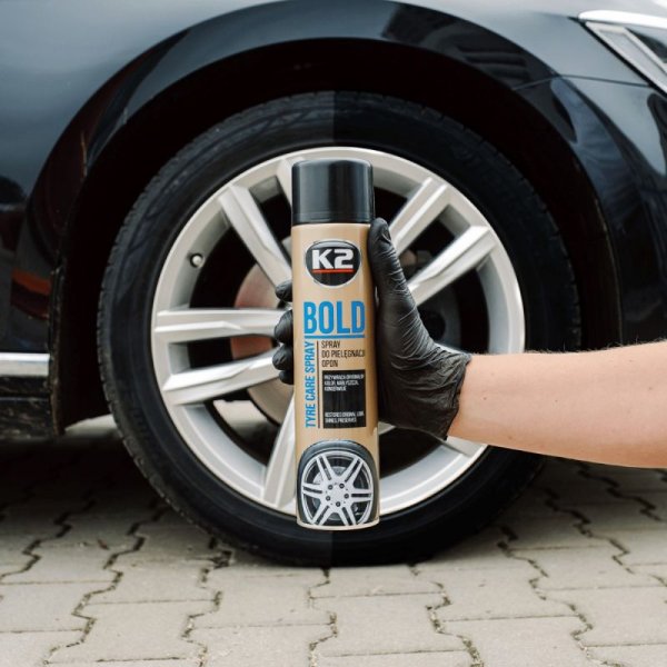 K2 Bold Lastik Parlatıcı ve Koruyucu Sprey 600 ml