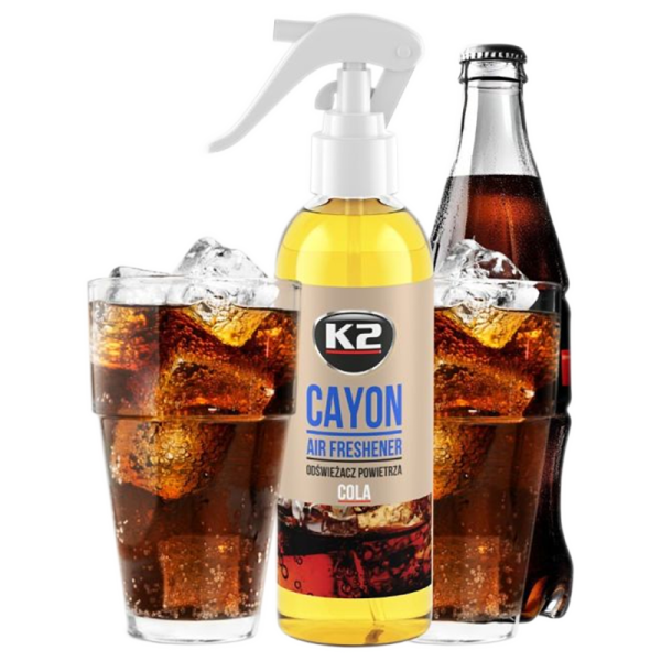 K2 Cayon Cola Sprey Araç Kokusu ve Oda Parfümü 250 ml