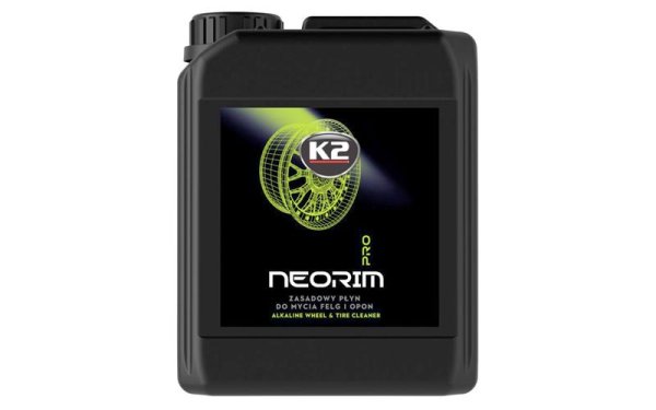 K2 NEORIM PRO NEON YEŞİL RENK JANT VE LASTİK TEMİZLEYİCİ 5 LİTRE