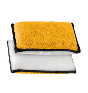 K2 Scubo Pro Çift Taraflı Araç İçi Temizlik Pedi (Scrub Pad) 13×8 cm — görsel 2