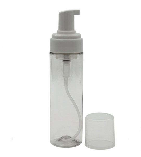 KÖPÜK YAPICI POMPALI ŞİŞE ŞEFFAF 200ML