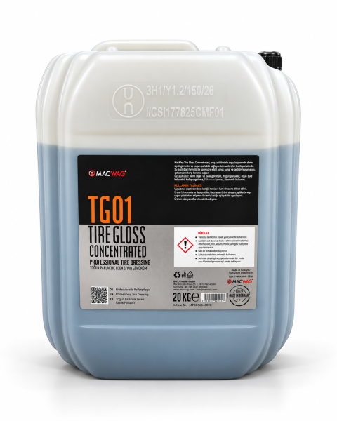 MACWAG TIRE GLOSS KONSANTRE LASTİK PARLATICI 20KG